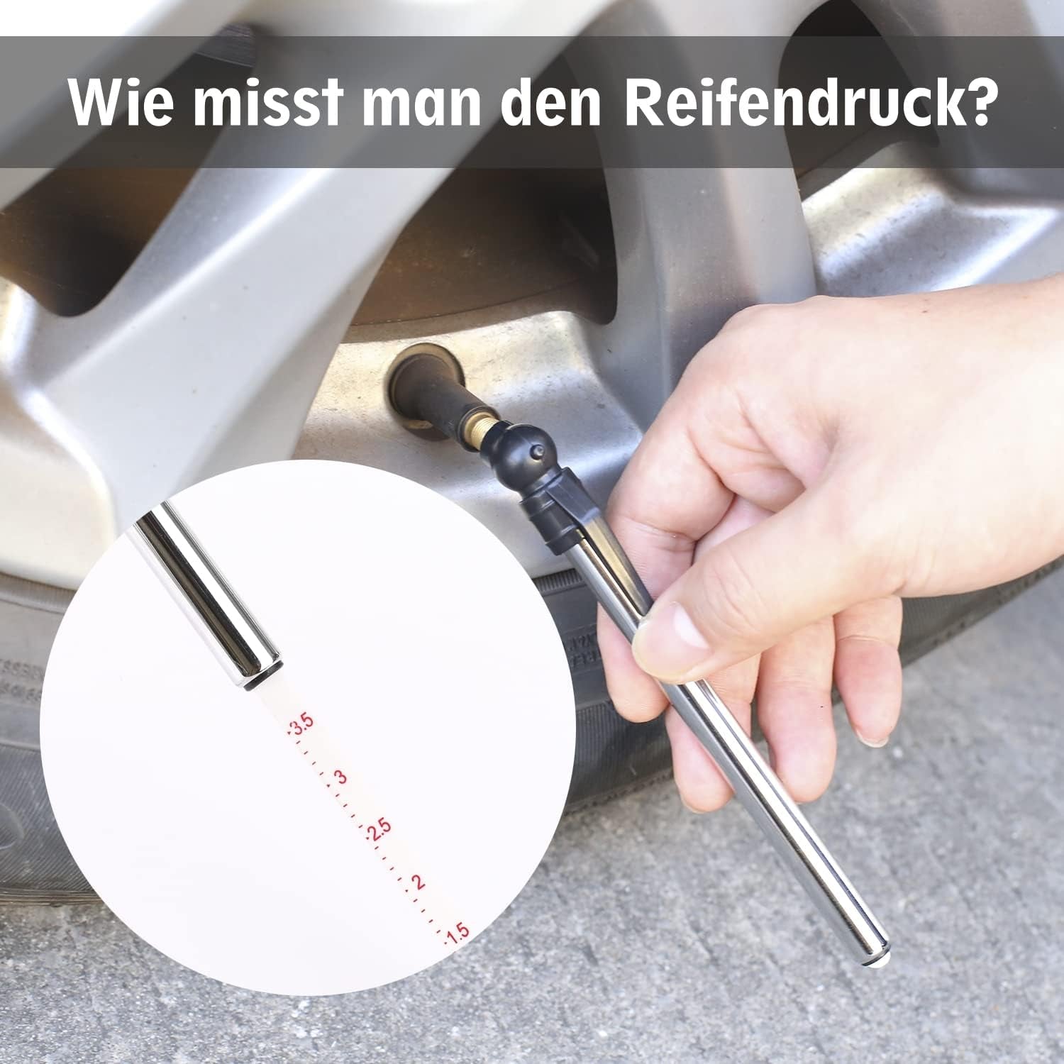 Reifen Reparaturset, 100 TLG. Autoreifen Mit Reifendruckmesser, Handschuhe Und 35 Zubehör, Flickset Für Autos, Fahrräder, Motorrad, Traktor, Lastwagen