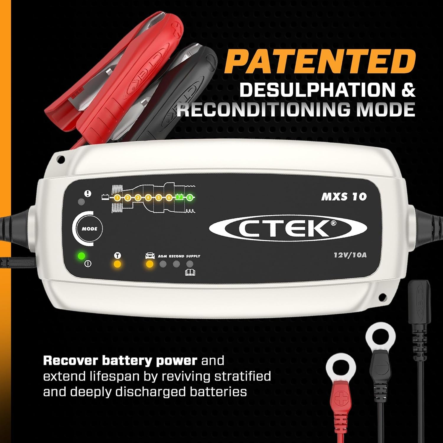 CTEK Multi MXS 10 10A 12V 8-Stufiges Batterieladegerät Conditioner