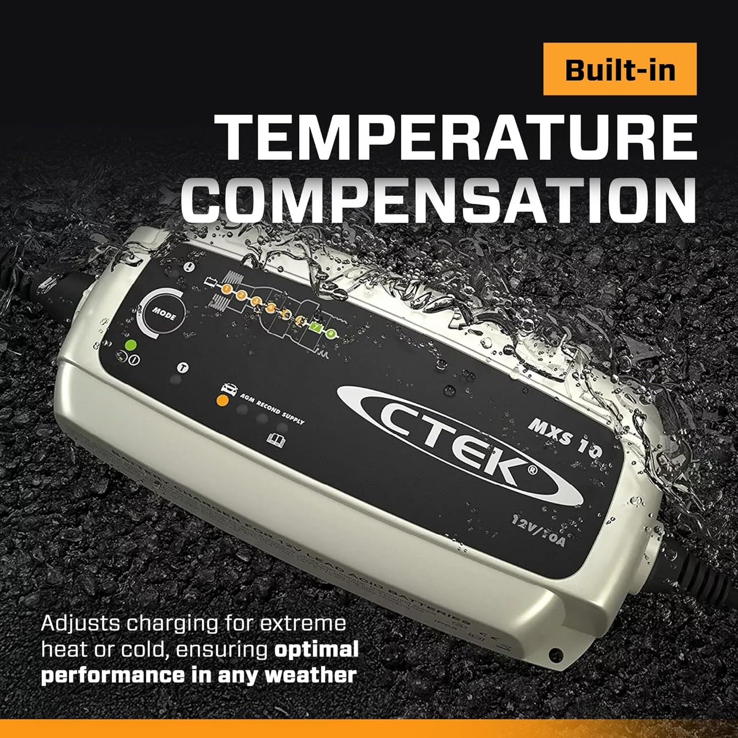 CTEK Multi MXS 10 10A 12V 8-Stufiges Batterieladegerät Conditioner