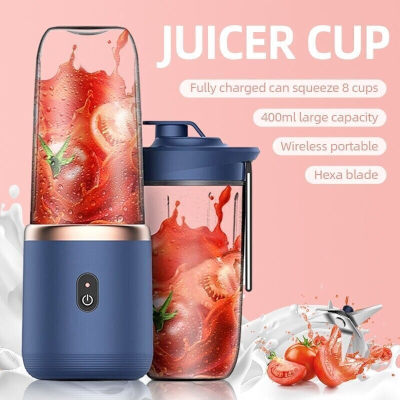 400+400Ml Standmixer Smoothie Maker Zerkleinerer Multifunktion Mixer Milchshaker